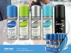 New extended range of Amplex roll on deodorant